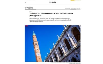 EL PAIS - 24 horas en Vicenza con Andrea Palladio como protagonista